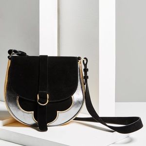 BCBG Runway Preslie Saddle Bag